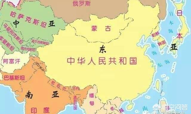 中國接壤的14個(gè)國家