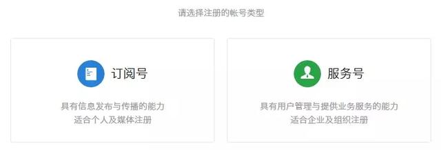 服務(wù)號(hào)和訂閱號(hào)的區(qū)別是什么
