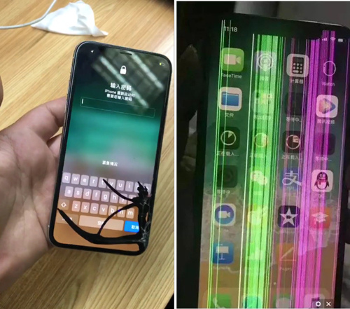 iphonex內(nèi)屏壞了多少錢