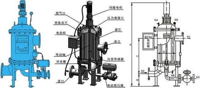 兩位五通電磁閥原理圖