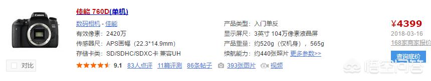 入門級單反相機推薦