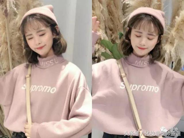 倒三角臉型適合什么發型