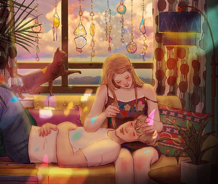 女人愛聽的暖心話